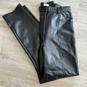 Aritzia Wilfred Rebel Faux leather Pants size 4